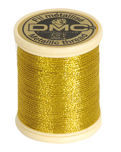Gold metallic thread 5 spools