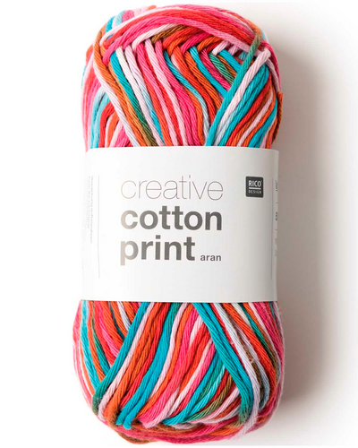 Creative Cotton Print Aran