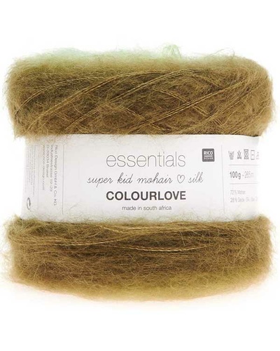 Essentials Super Kid Mohair Loves Silk Colourlove, Moss