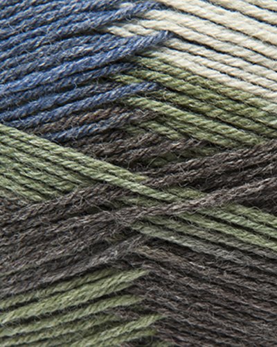 Superba Bamboo 4 ply, Olive-Green Mix