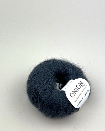 Mohair+Wool  Blå petrol