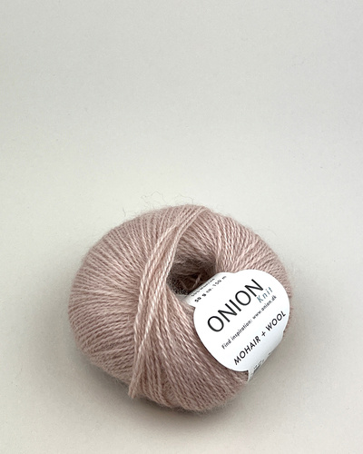 Mohair+Wool  Lys rosa