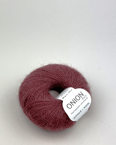 Mohair+Wool  Marsala