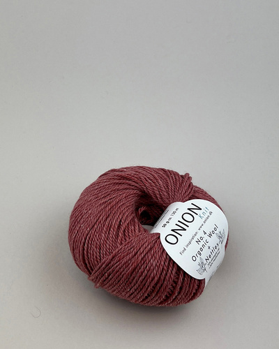 No.4 Organic Wool+Nettles  Marsala