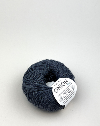 Nettle Sock Yarn  Blå jeans