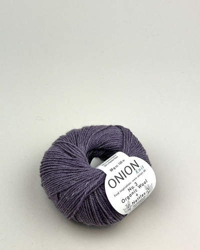 No.3 Organic Wool+Nettles  Lys lilla