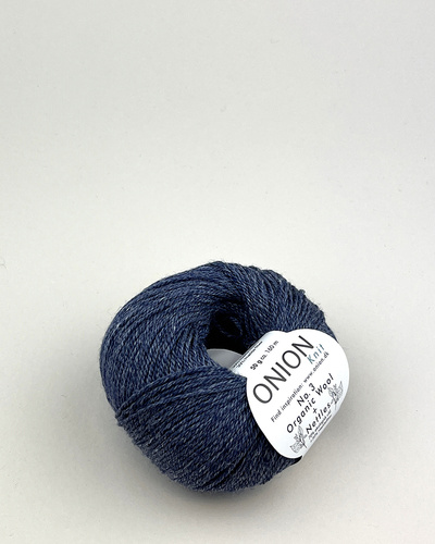 No.3 Organic Wool+Nettles  Blå