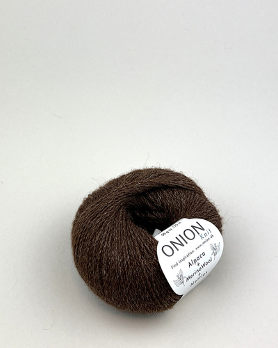 Alpaca+Merino Wool+Nettles  lys brun