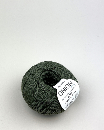 Soft Organic Wool+Nettles  Olivengrøn