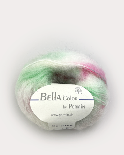 Bella Color Råh/grøn/pink