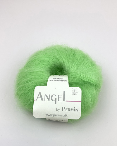 Angel mohair Jelly green