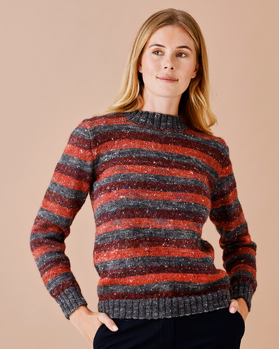 Stripet sweater