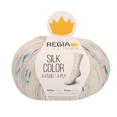 Regia Silk Color 100g Gla
